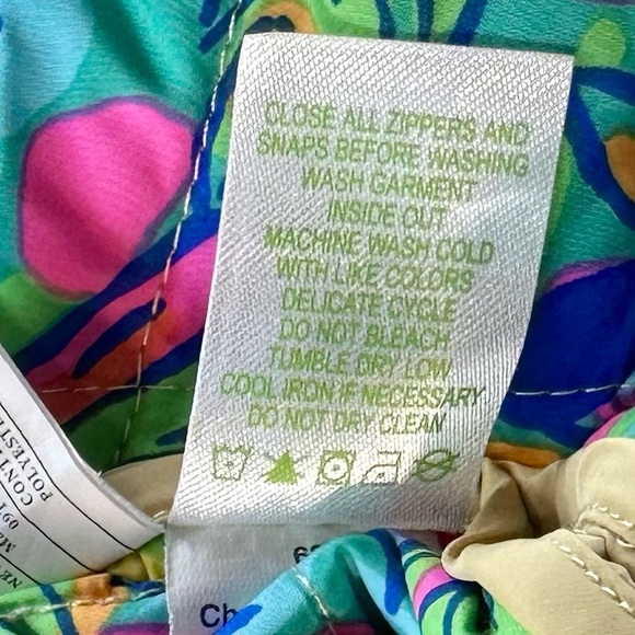 Lilly Pulitzer Quilted Beige Vest Size L - Picture 14 of 16